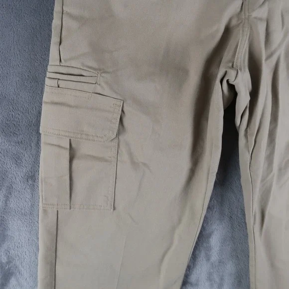 Vintage Dickies Mens Size 32x22.5 Beige Work Cargo Pants - Picture 4 of 14